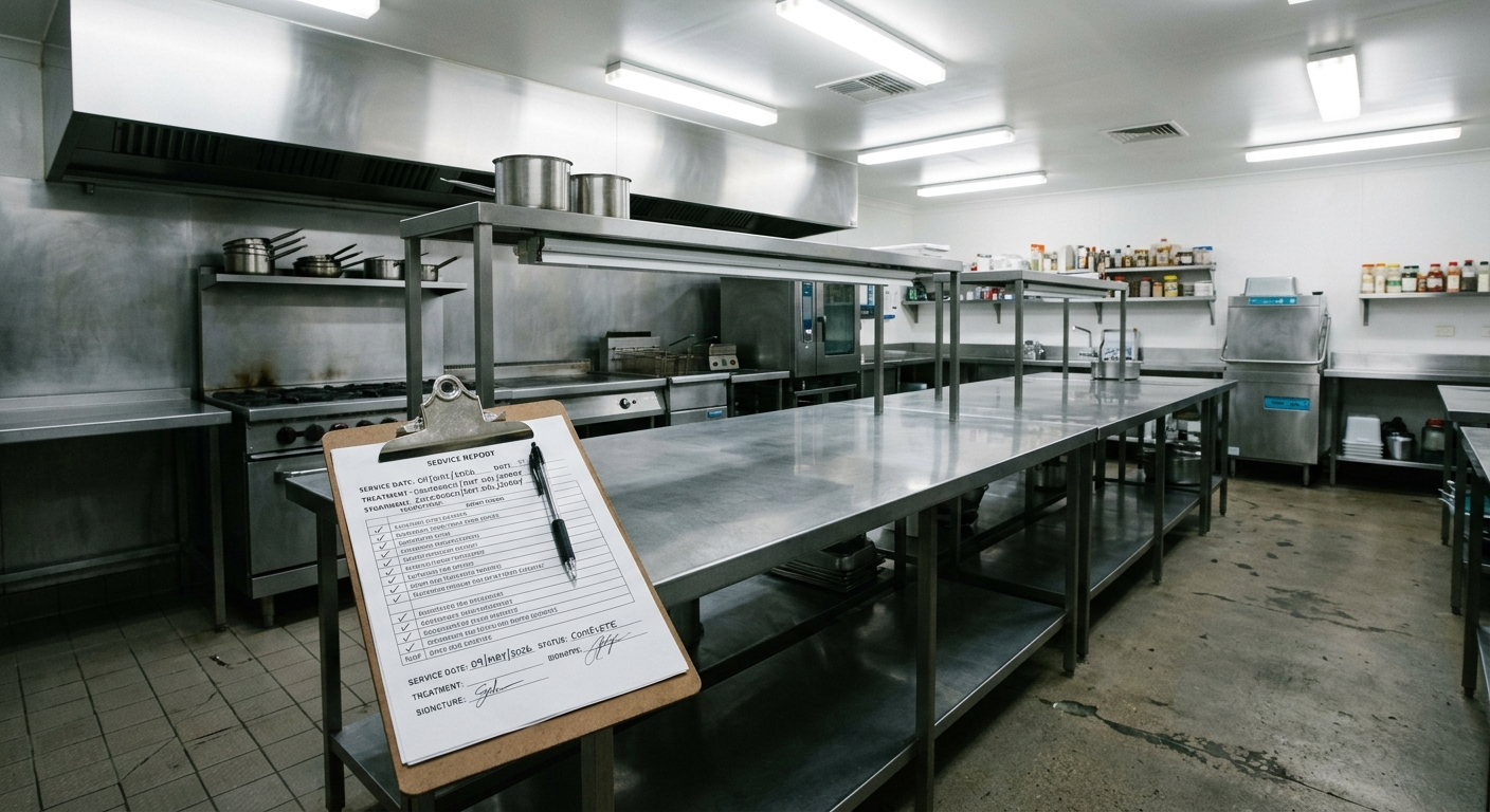 HACCP pest control Brisbane restaurant
